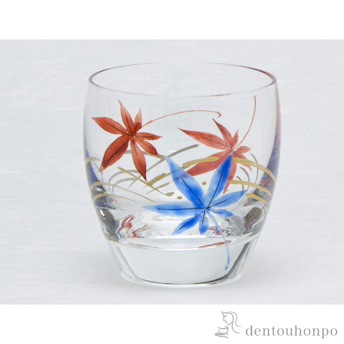 【送料無料】冷酒グラス 紅葉≪在庫確認後、10~14営業日程で出荷≫ ( グラス こっぷ タンブラー 焼酎 割れない 清水焼 京焼 )