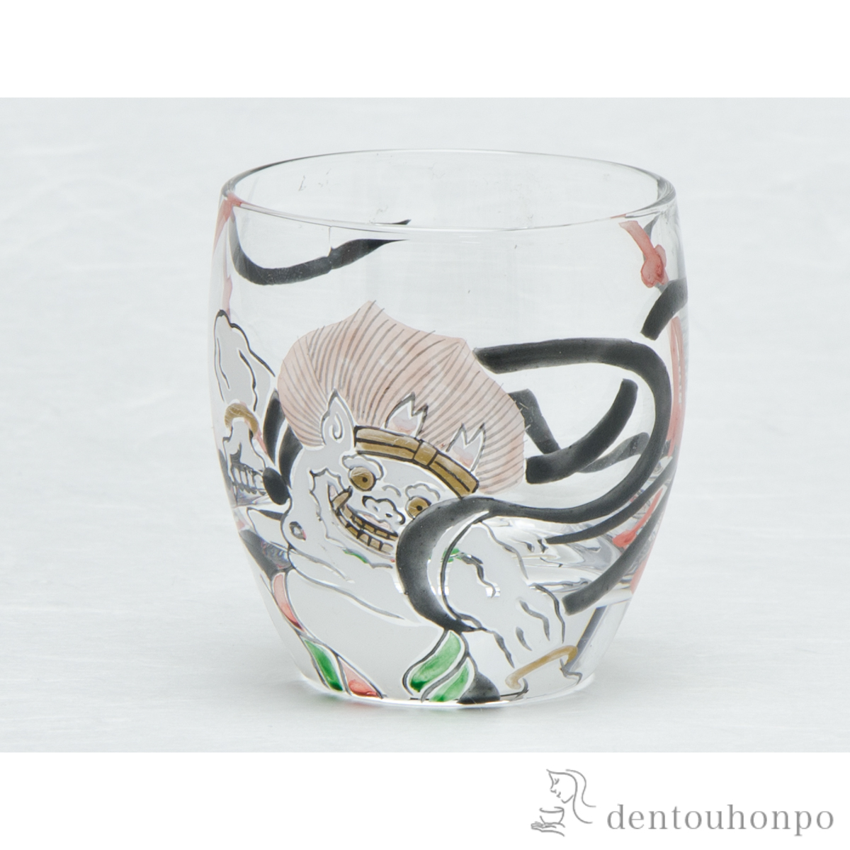 【送料無料】冷酒グラス 雷神≪在庫確認後、10~14営業日程で出荷≫ ( グラス こっぷ タンブラー 焼酎 割れない 清水焼 京焼 )