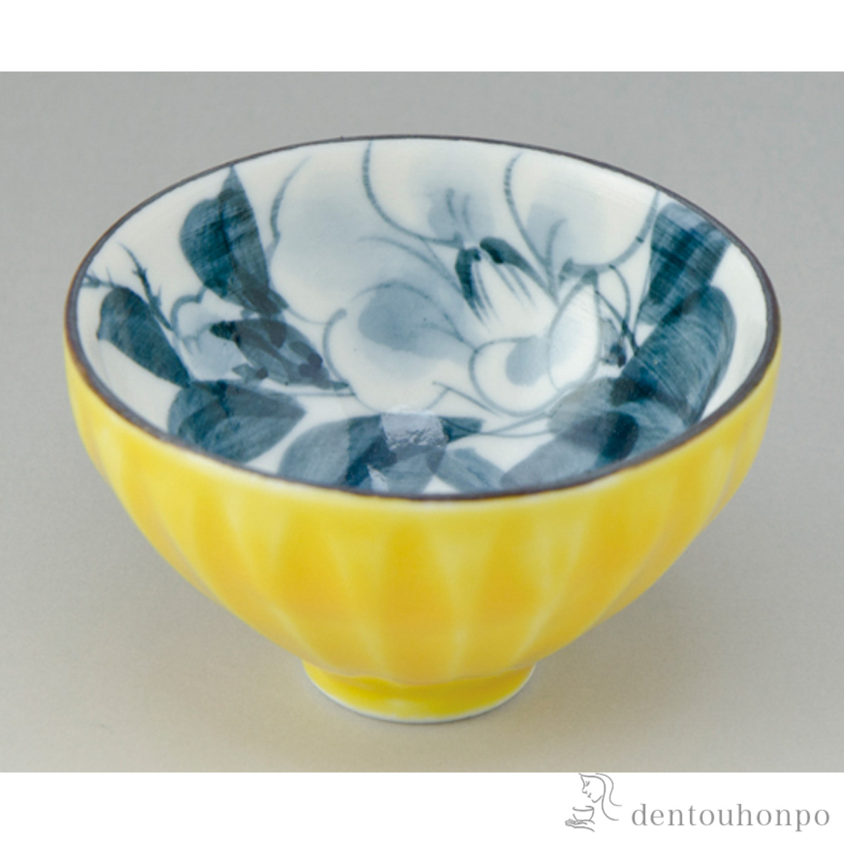 【送料無料】盃 花交趾 椿≪在庫確認後、1~3営業日で出荷≫ ( 母の日 プレゼント 初任給 ぐいのみ 盃 酒器 猪口 日本酒 清水焼 京焼 )