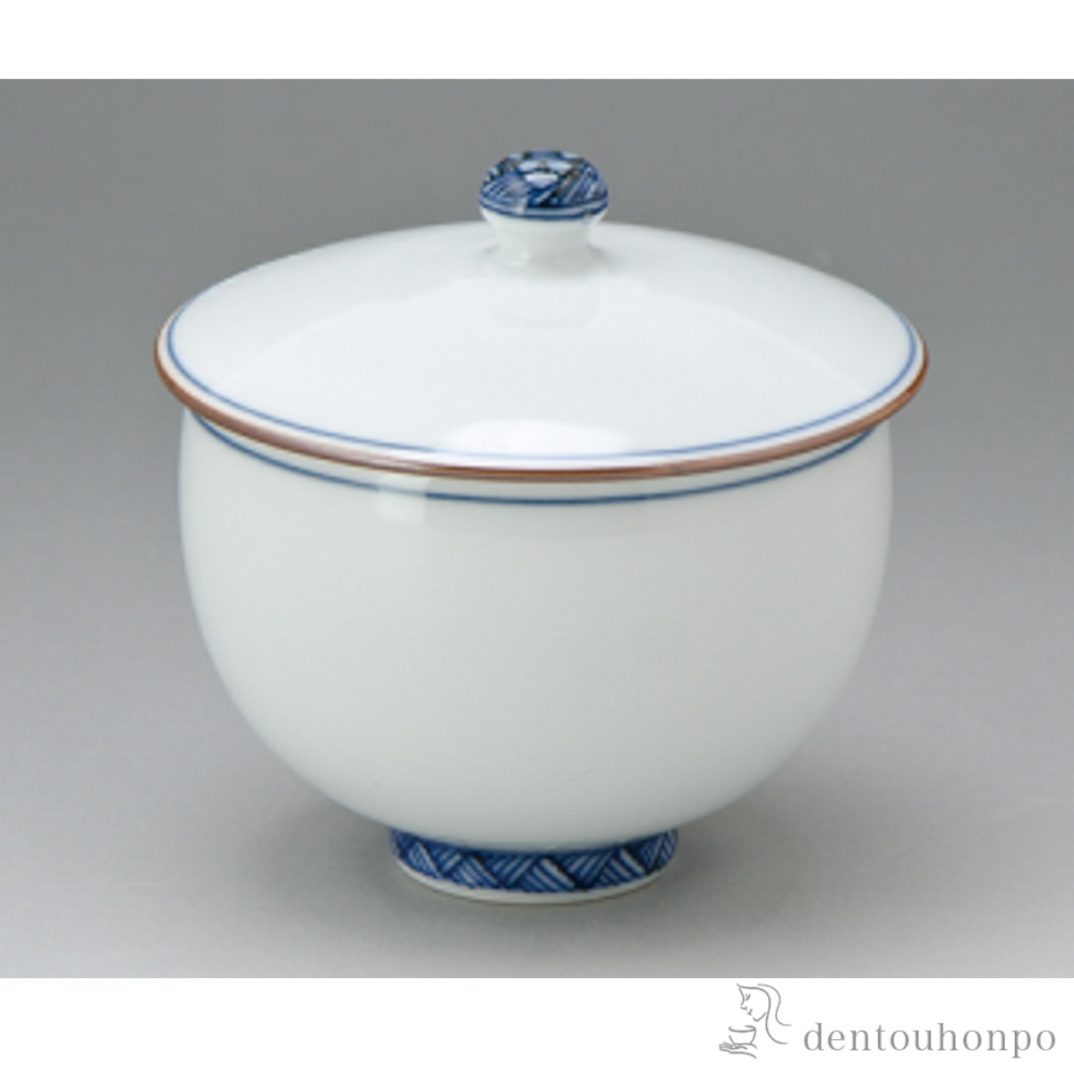 【送料無料】京香 蓋付お茶呑茶碗 5個セット≪在庫確認後、1~3営業日で出荷≫ ( 名入れ有料 母の日 プレゼント 初任給 茶器セット 急須 湯呑み 日本茶 中国茶 清水焼 京焼 )