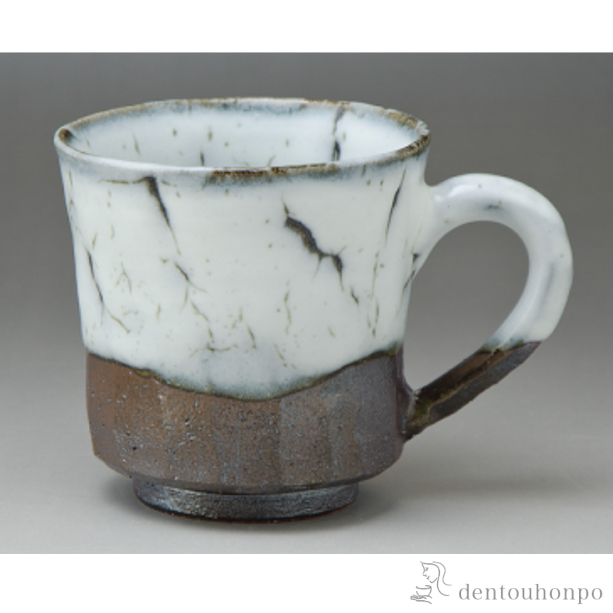 【送料無料】白かいらぎ マグカップ≪在庫確認後、1~3営業日で出荷≫ ( 清水焼 京焼 名入れ有料 母の日 プレゼント 初任給 プレゼント デザイン マグ オリジナル タンブラー 清水焼 京焼 )