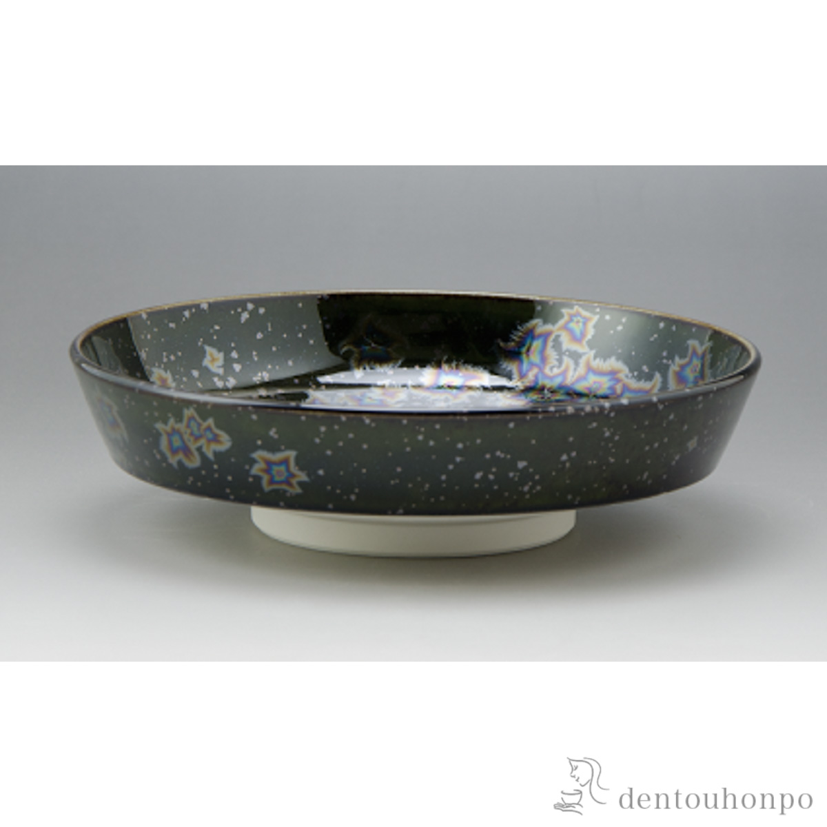 【送料無料】ASABCHI KOROMO 黒燿虹彩≪在庫確認後、1~3営業日で出荷≫ ( 清水焼 京焼 和食 食器 おつまみ 朝食 煮物 清水焼 京焼 )