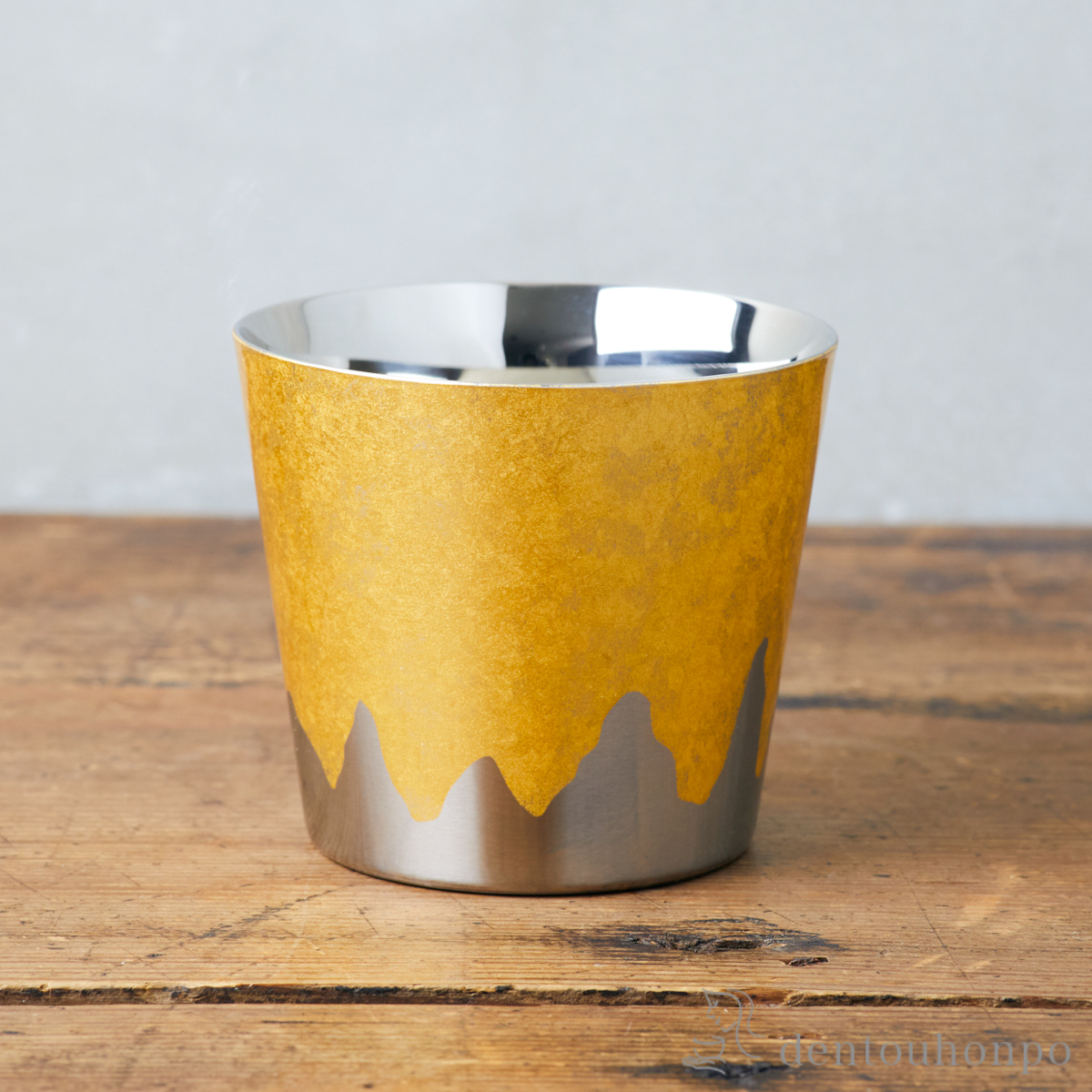 【送料無料】FUJI CUP FUJI GOLD≪在庫確認後、1~3営業日で出荷≫ ( 箔一 父の日 プレゼント 初任給 ビールグラス ビアグラス 保温 保冷 人気 金沢金箔 )