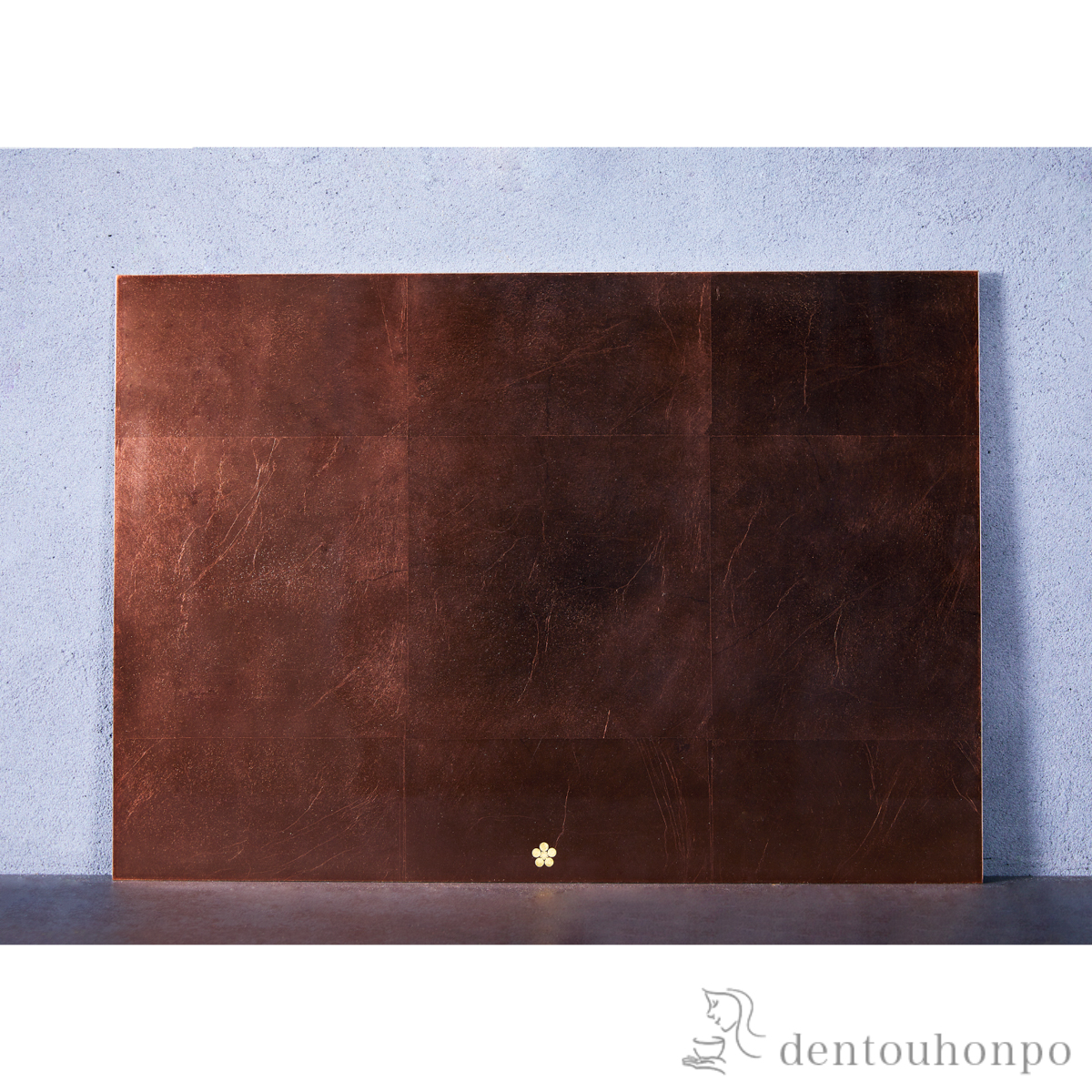 【送料無料】KAGA SHIKISAI テーブルマット SEPIA≪在庫確認後、1~3営業日で出荷≫ ( 箔一 トレー お盆 お寿司 屠蘇器 盃 金沢金箔 )