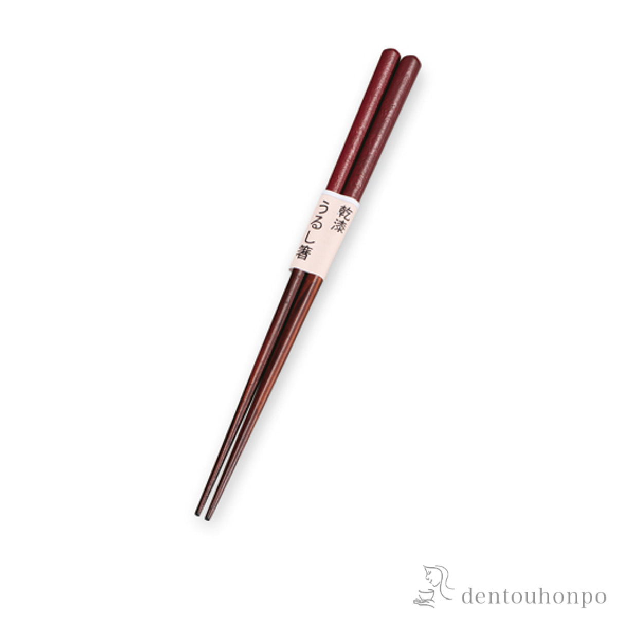 箸 乾漆うるし　朱 朱≪在庫確認後、1~3営業日で出荷≫ ( お箸 プレゼント はし 高級箸 塗り箸 山中漆器 )