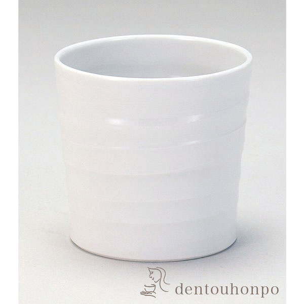 【送料無料】九谷焼 ロックカップ 白九 薄引きロクロ≪在庫確認後、通常即日で出荷≫ ( 焼酎カップ ビールカップ 保温 保冷 人気 九谷焼 )