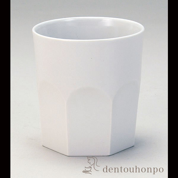 【送料無料】九谷焼 ロックカップ 白九 ７面カット≪在庫確認後、通常即日で出荷≫ ( 焼酎カップ ビールカップ 保温 保冷 人気 九谷焼 )