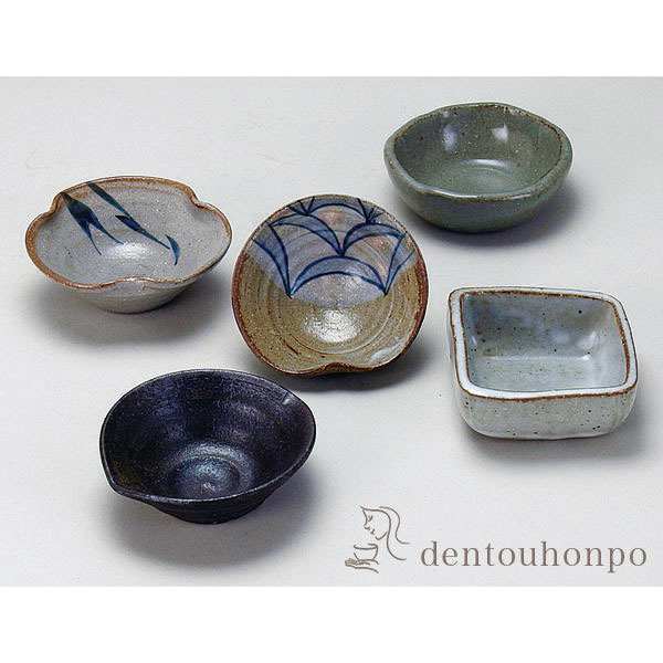 【送料無料】九谷焼 小鉢揃 五趣 3号≪在庫確認後、通常即日で出荷≫ ( 和窯 和食器セット 小鉢 揃える 食器 和食 九谷焼 )