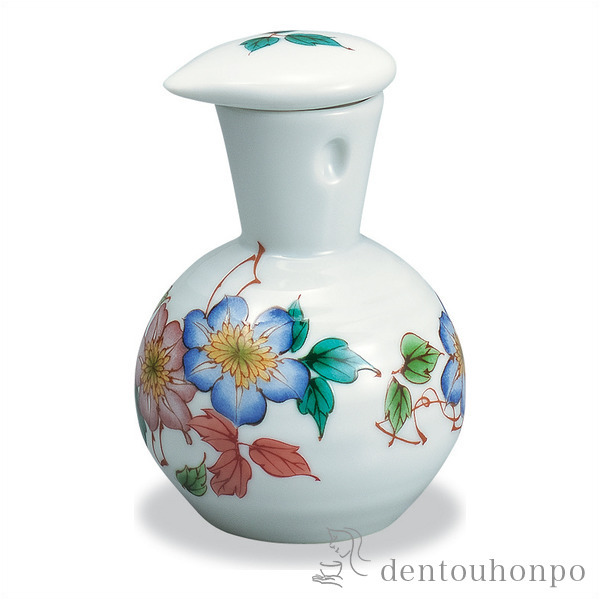 九谷焼 汁次 鉄仙≪在庫確認後、1~3営業日で出荷≫ ( 退職祝い 定年 ソース入れ 醤油さし ガラス 液だれしない 魚 九谷焼 )