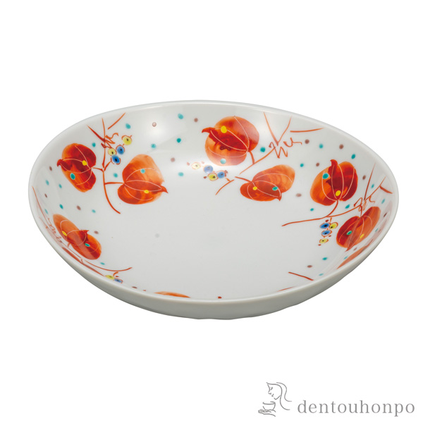 【送料無料】鉢 山帰来 7号≪在庫確認後、通常即日で出荷≫ ( 和食 セット おつまみ 朝食 煮物 九谷焼 )