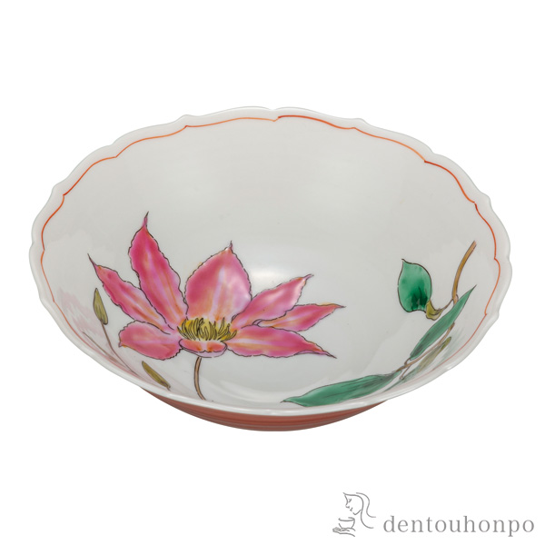 鉢 鉄仙 5.5号≪在庫確認後、通常即日で出荷≫ ( 和食 セット おつまみ 朝食 煮物 九谷焼 )