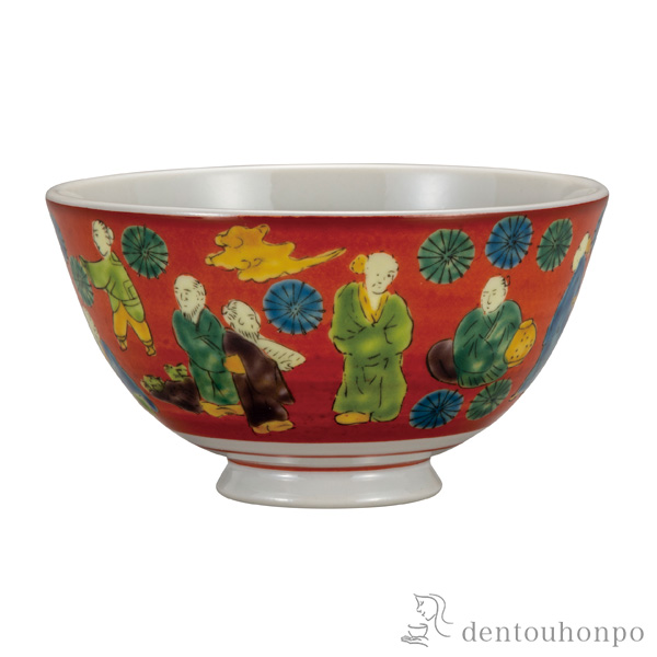 軽量飯碗 木米≪在庫確認後、通常即日で出荷≫ ( ごはん 白ご飯 お茶碗 飯碗 おすすめ 九谷焼 )