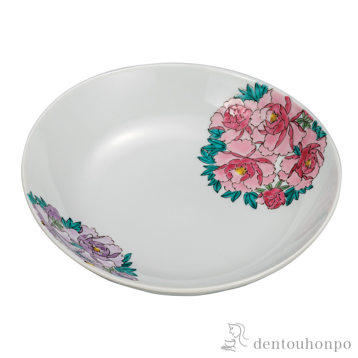 【送料無料】鉢 牡丹 7号≪在庫確認後、通常即日で出荷≫ ( 和食 食器 おつまみ 朝食 煮物 九谷焼 )