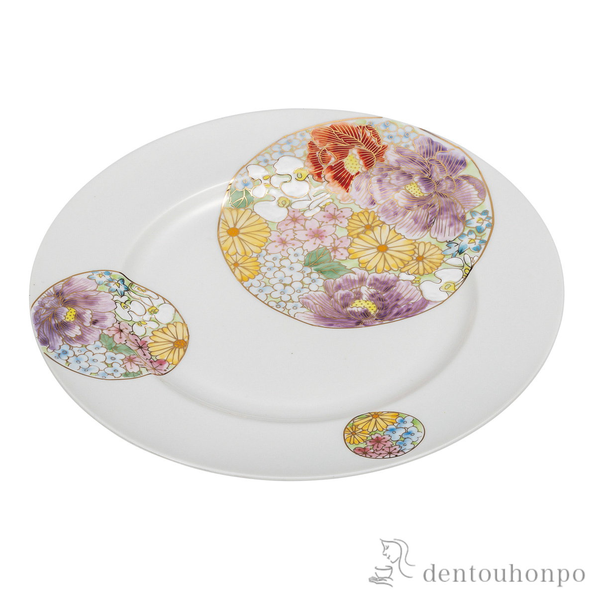 【送料無料】盛皿 雅華 8.5号≪在庫確認後、通常即日で出荷≫ ( 和食 食器 おつまみ 朝食 煮物 九谷焼 )