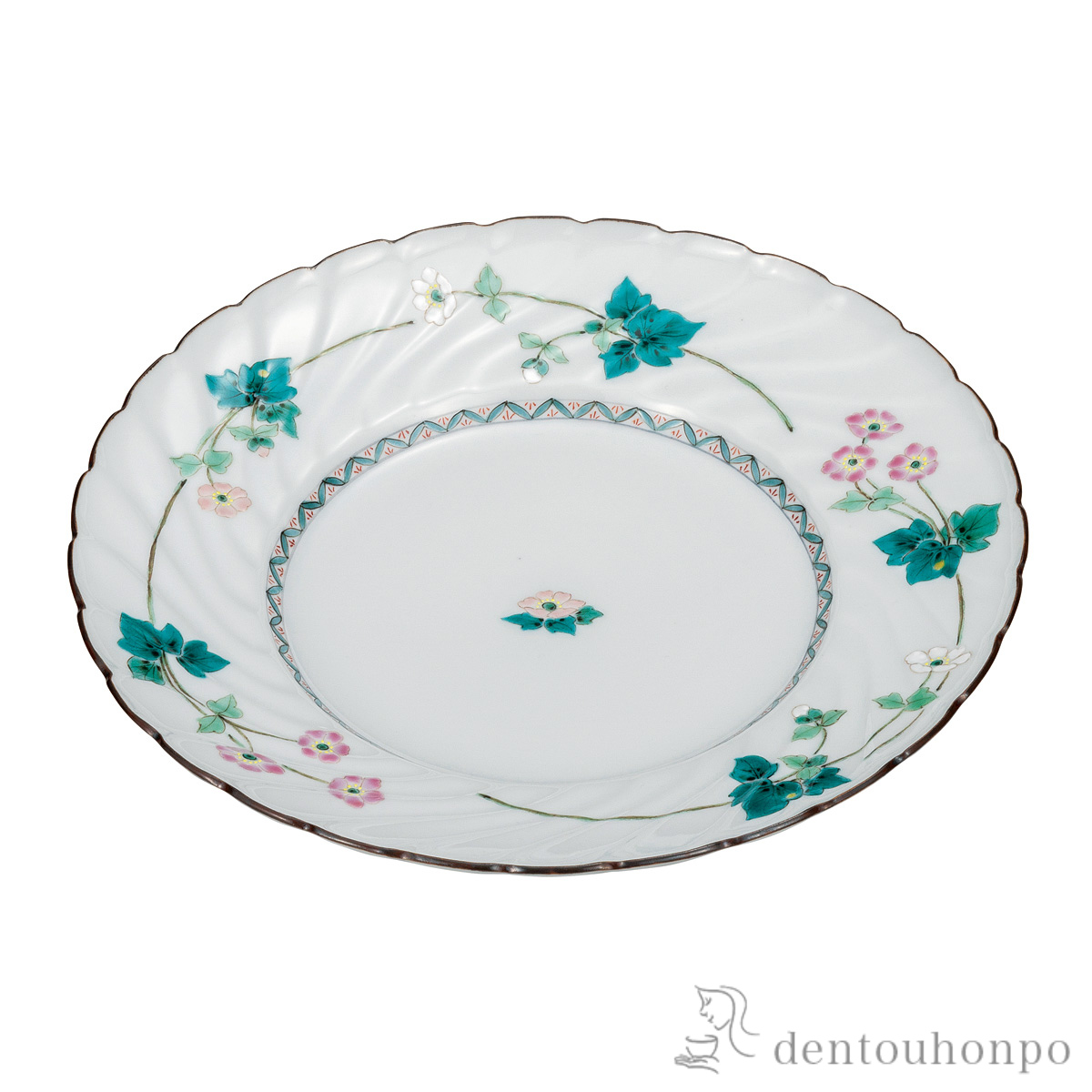 【送料無料】盛皿 秋明菊 8.5号≪在庫確認後、通常即日で出荷≫ ( 和食 食器 おつまみ 朝食 煮物 九谷焼 )