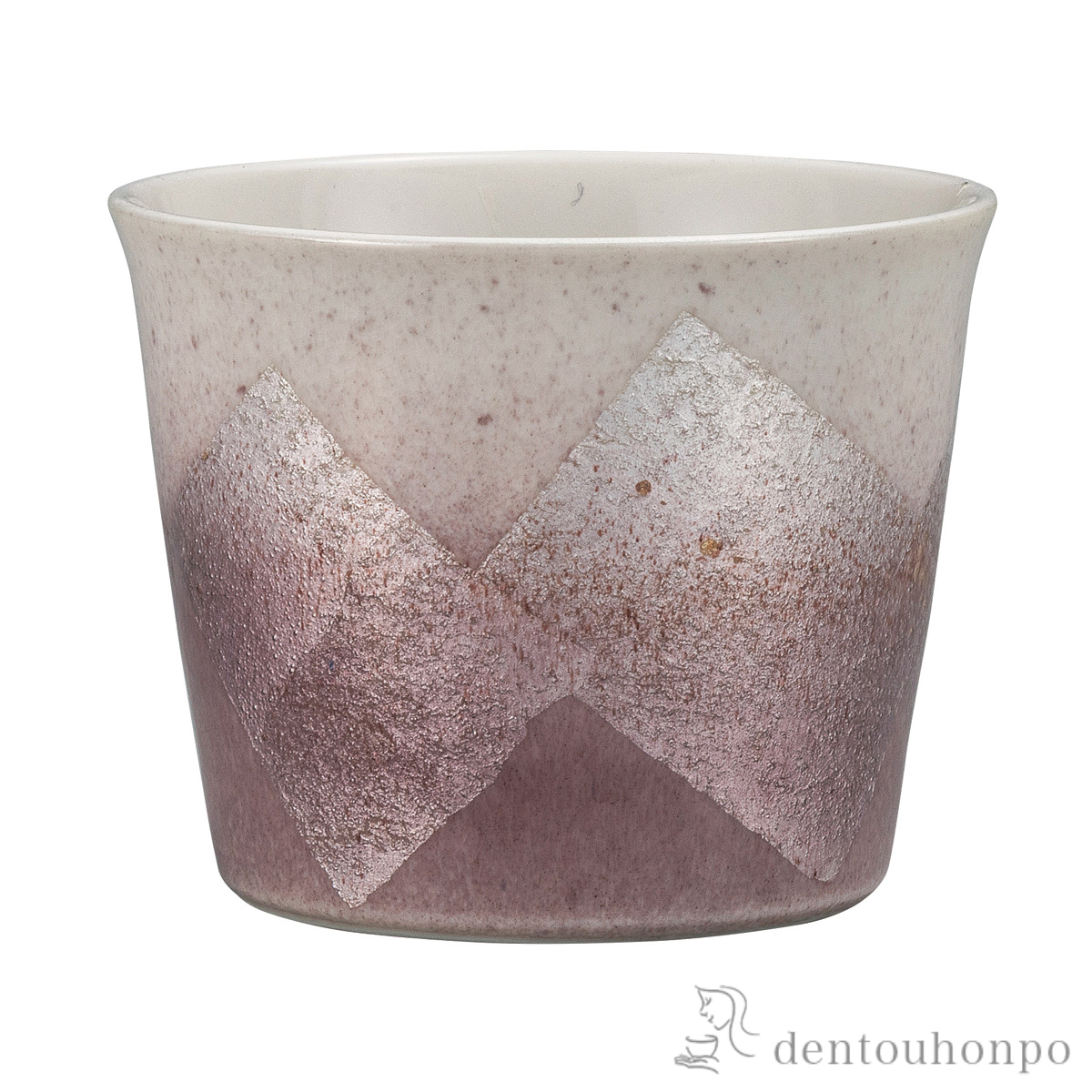 そば猪口 銀彩 紫 竜彩≪在庫確認後、通常即日で出荷≫ ( そばちょこ コップ 蕎麦猪口 冷酒カップ 来客用 九谷焼 )