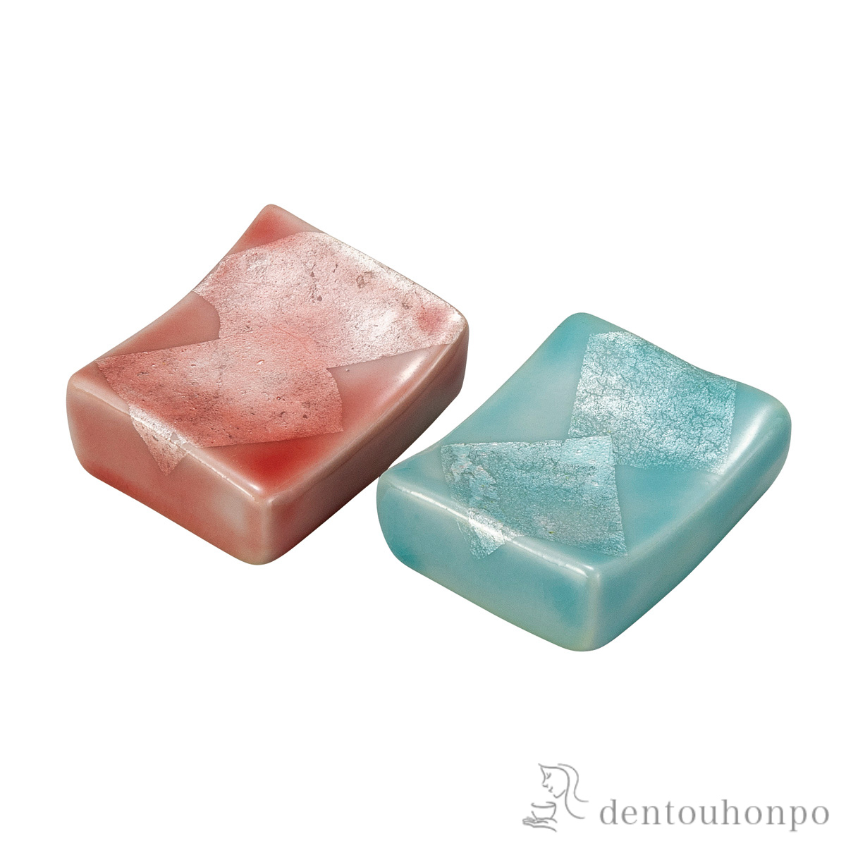 組箸置 銀彩≪在庫確認後、通常即日で出荷≫ ( ギフトセット 結婚祝い 箸休め はしおき おしゃれ 九谷焼 )