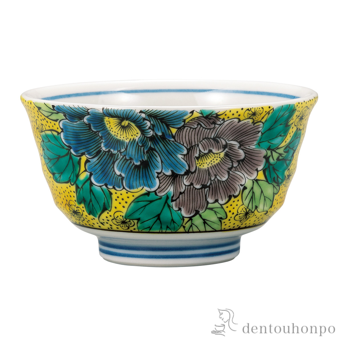 小飯碗 吉田屋牡丹≪在庫確認後、通常即日で出荷≫ ( ごはん 白ご飯 お茶碗 飯碗 おすすめ 九谷焼 )