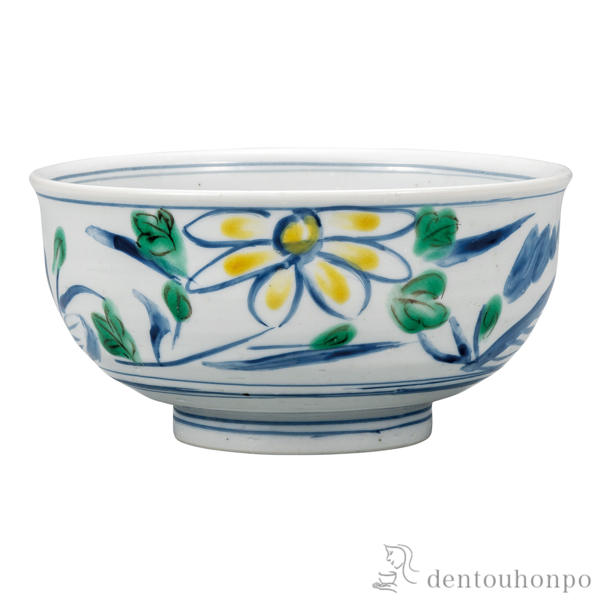 丼 青呉須≪在庫確認後、通常即日で出荷≫ ( どんぶり 食器 器 親子丼 しらす丼 九谷焼 )