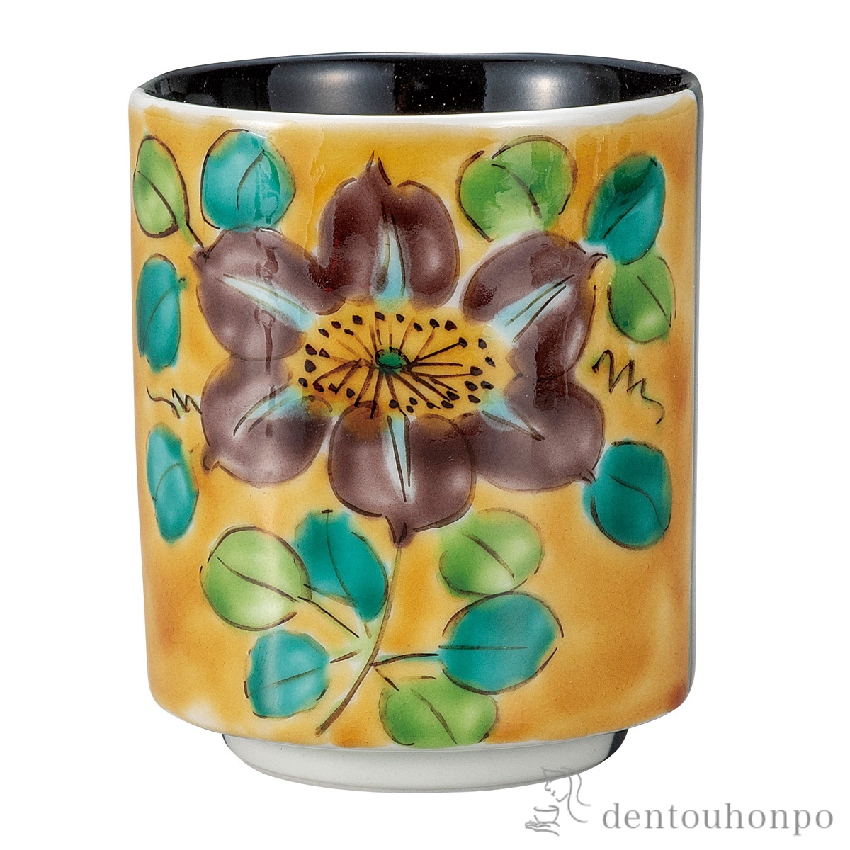 【送料無料】大湯呑 吉田屋鉄仙≪在庫確認後、通常即日で出荷≫ ( 湯のみ ゆのみ 湯飲み カップ プレゼント 九谷焼 )