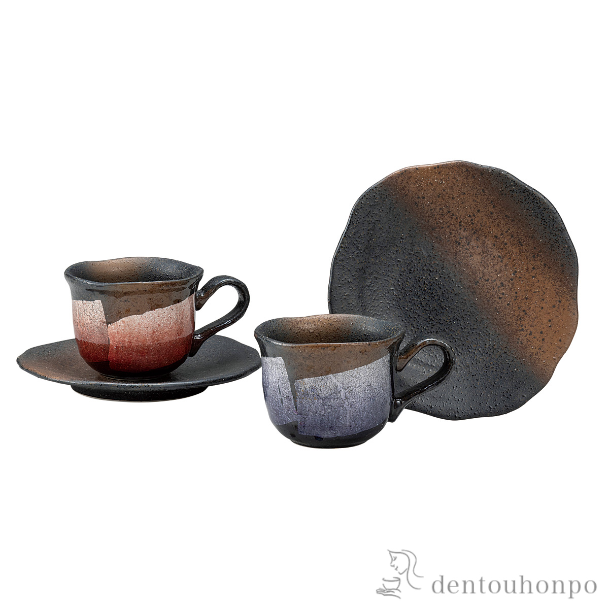 【送料無料】ペアコーヒー 銀彩≪在庫確認後、通常即日で出荷≫ ( セット ソーサー ティーカップ 美味しい おすすめ 九谷焼 )