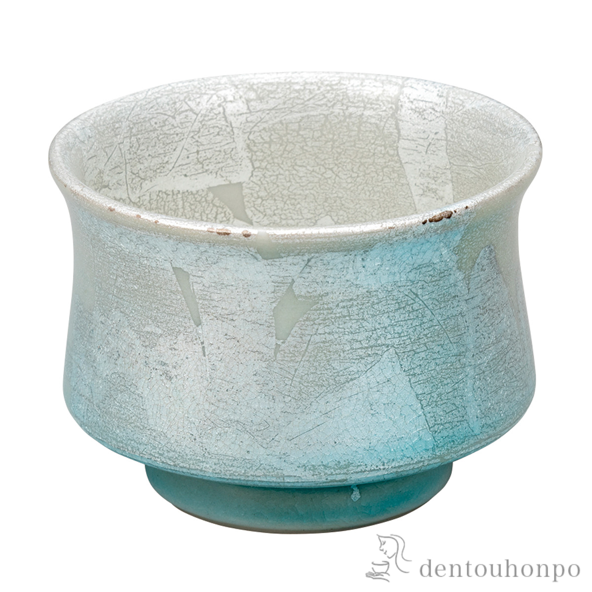 【送料無料】ぐい呑 銀彩≪在庫確認後、通常即日で出荷≫ ( ぐいのみ 盃 酒器 猪口 日本酒 九谷焼 )