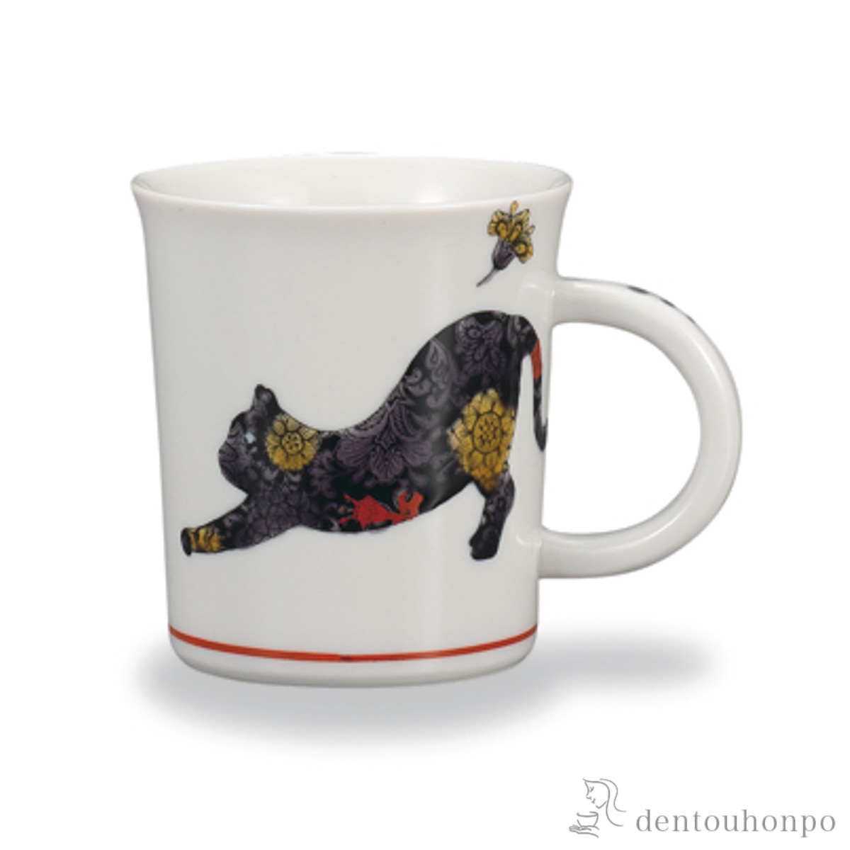 【送料無料】マグカップ 猫≪在庫確認後、1~3営業日で出荷≫ ( プレゼント デザイン マグ オリジナル タンブラー 九谷焼 )