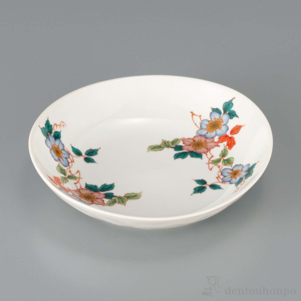 【送料無料】盛皿 鉄仙 7号≪在庫確認後、1~3営業日で出荷≫ ( プレート おつまみ 料理 和食 洋食 九谷焼 )