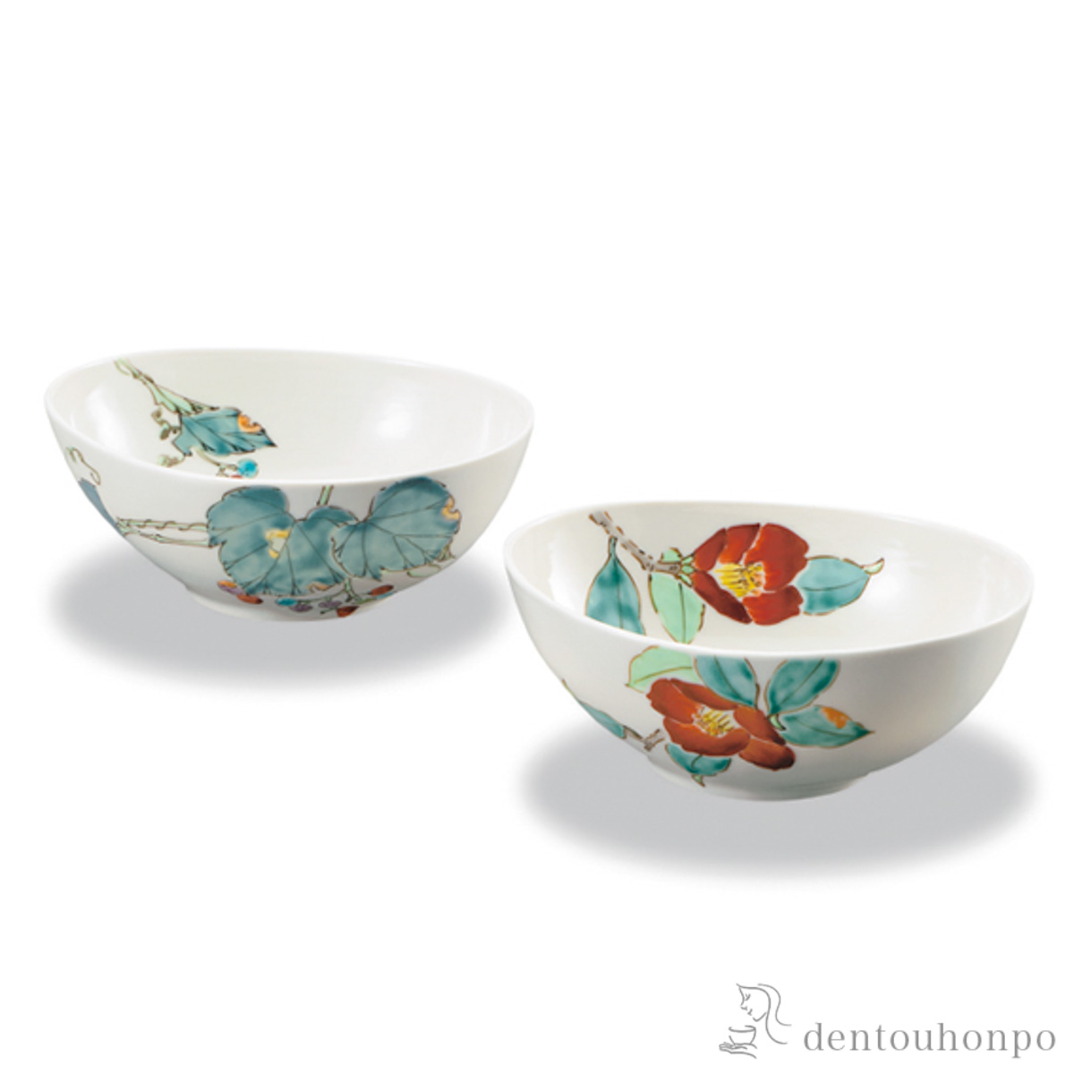 【送料無料】鉢 野ぶどう ペア≪在庫確認後、1~3営業日で出荷≫ ( 和食 食器 おつまみ 朝食 料理 九谷焼 )