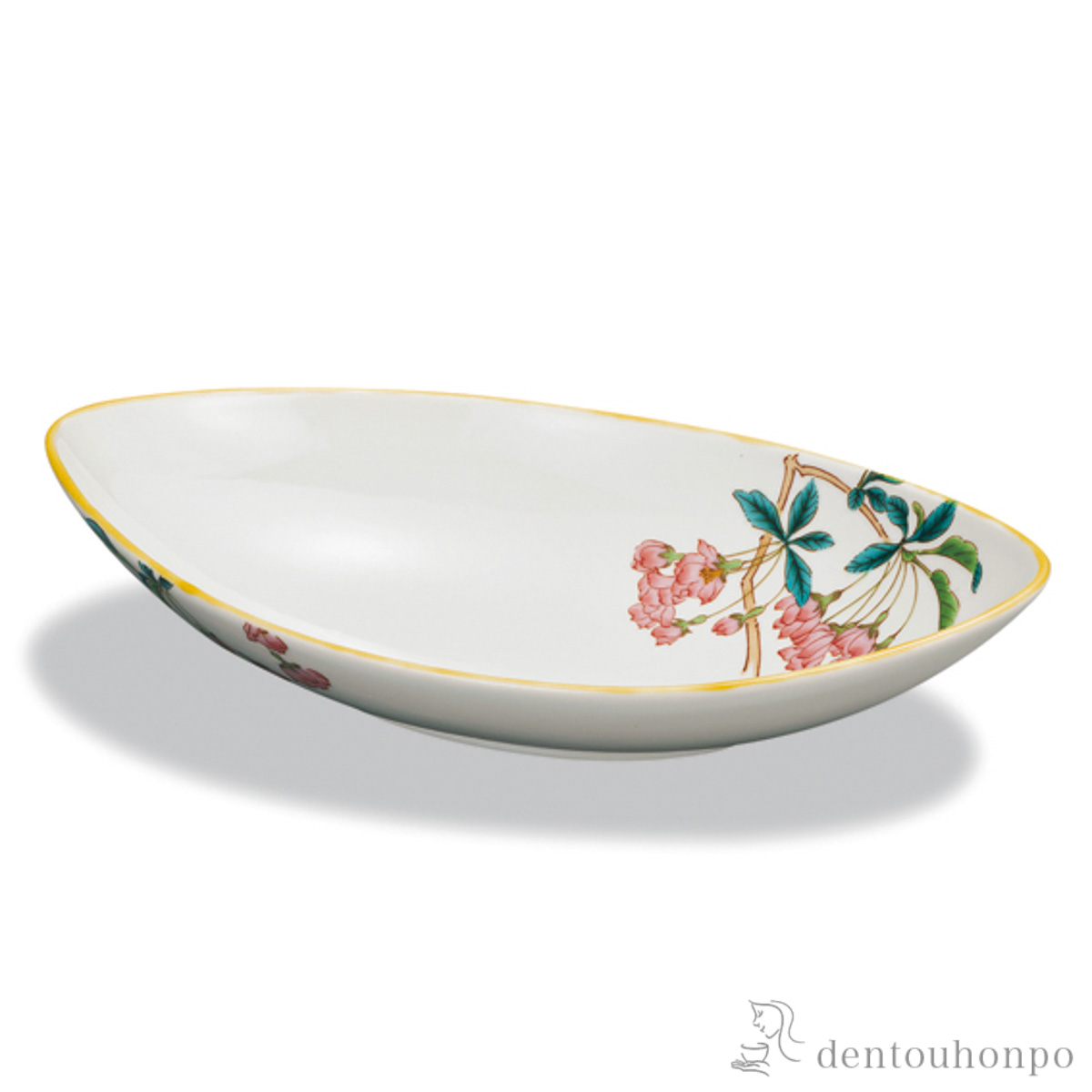 鉢 花海棠 8.3号≪在庫確認後、1~3営業日で出荷≫ ( 和食 食器 料理 食器 パーティー 九谷焼 )