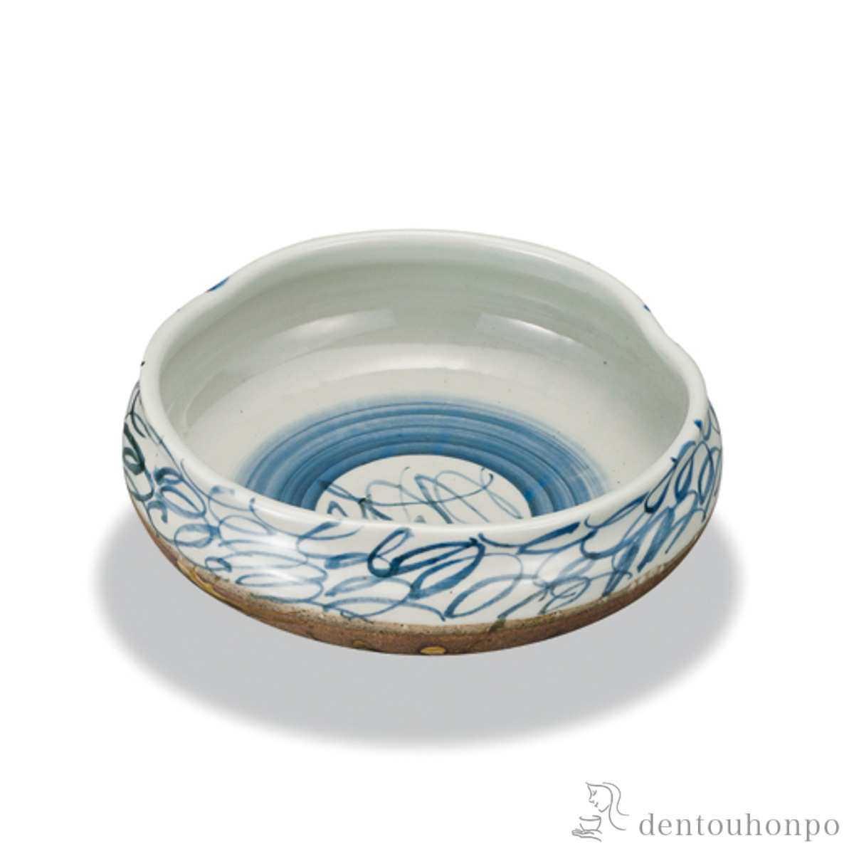 鉢 染線 5号≪在庫確認後、1~3営業日で出荷≫ ( 和食 食器 おつまみ 朝食 料理 九谷焼 )