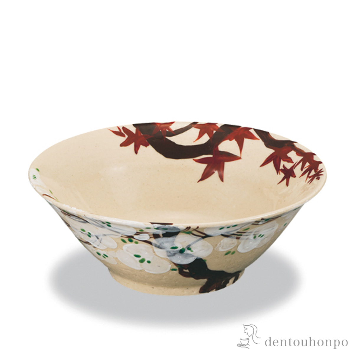 【送料無料】鉢 春秋 6号≪在庫確認後、1~3営業日で出荷≫ ( 和食 食器 おつまみ 朝食 煮物 九谷焼 )