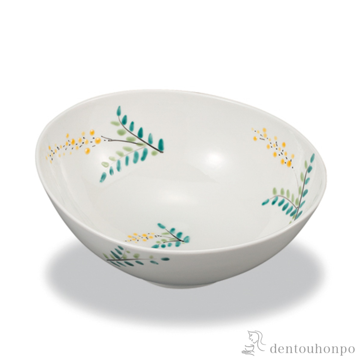 【送料無料】鉢 ミモザ 7号≪在庫確認後、1~3営業日で出荷≫ ( 和食 食器 おつまみ 朝食 煮物 九谷焼 )