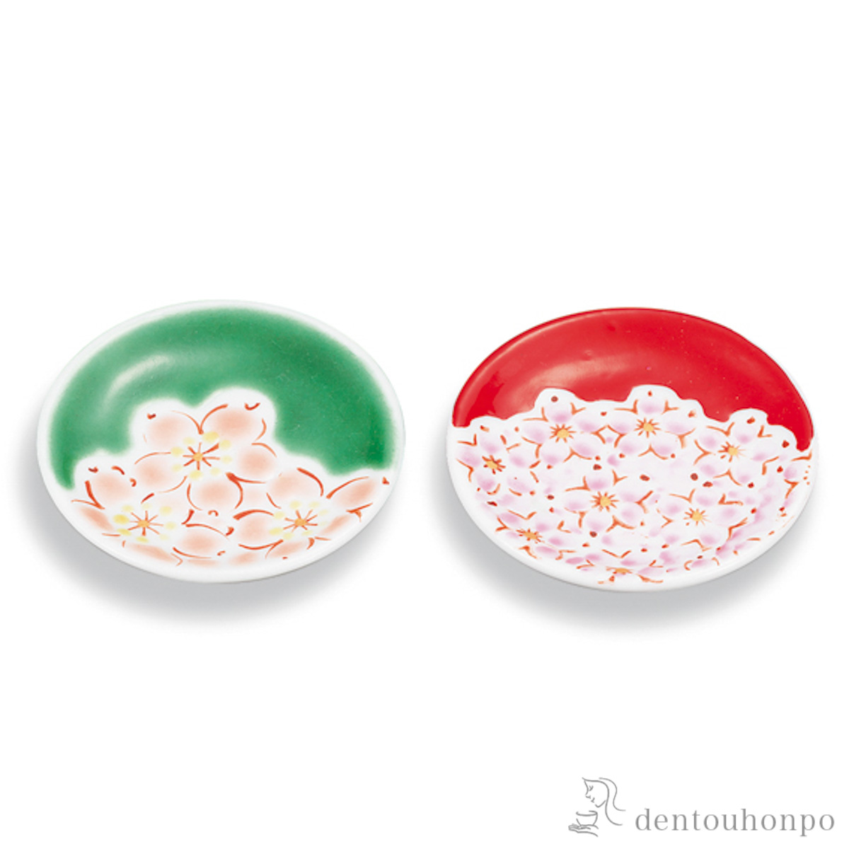 箸置 桜文 ペア≪在庫確認後、1~3営業日で出荷≫ ( ギフトセット 結婚祝い 箸休め はしおき おしゃれ 九谷焼 )