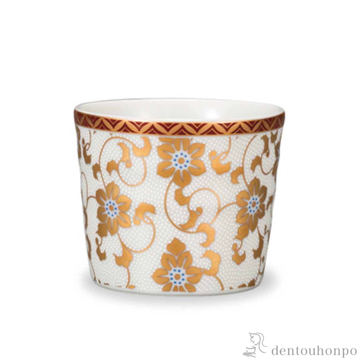 【送料無料】そば猪口 白粒鉄仙≪在庫確認後、1~3営業日で出荷≫ ( そばちょこ コップ 蕎麦猪口 冷酒カップ 来客用 九谷焼 )