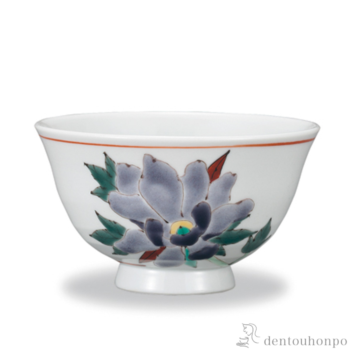 飯碗 牡丹≪在庫確認後、1~3営業日で出荷≫ ( ごはん 白ご飯 お茶碗 飯碗 おすすめ 九谷焼 )