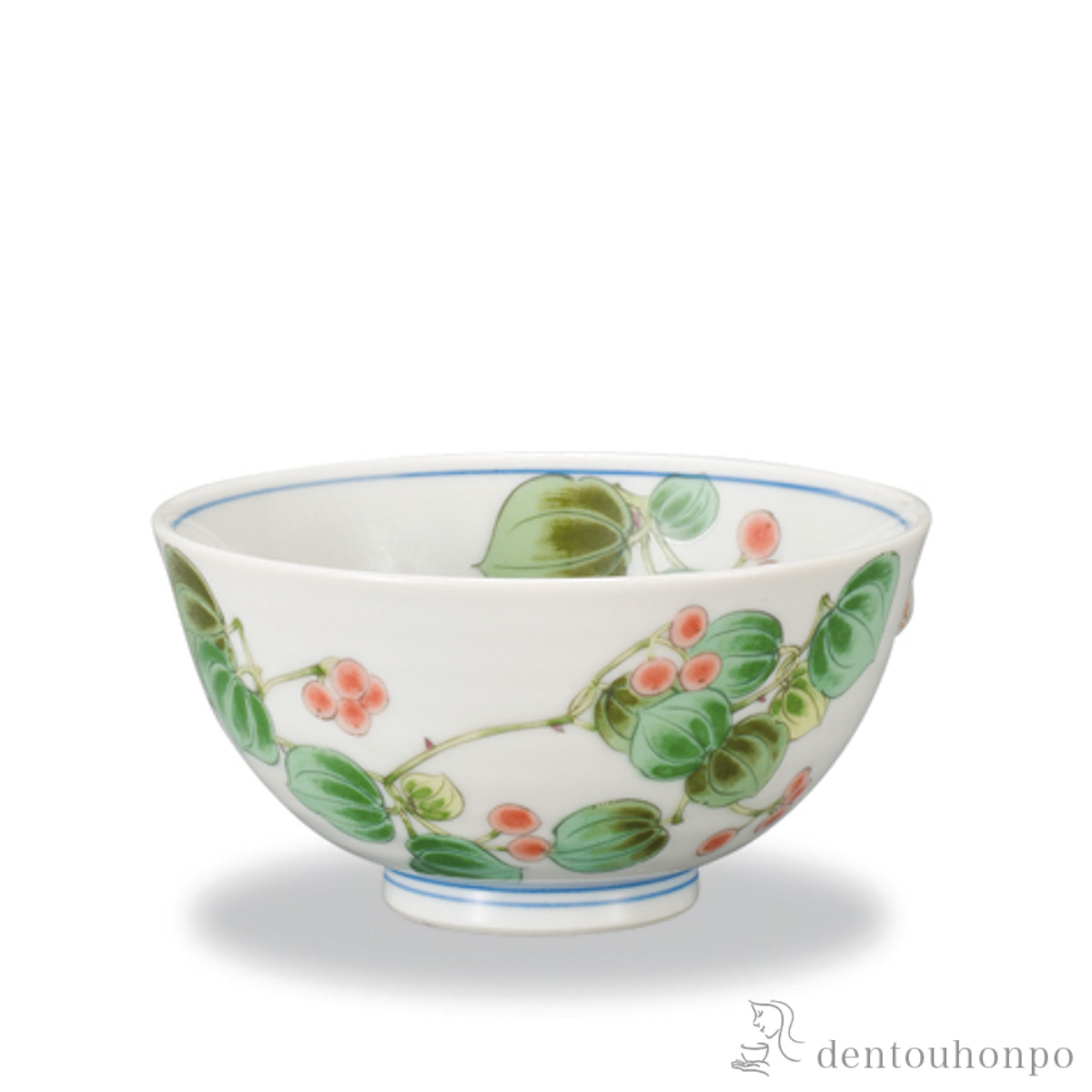 飯碗 山帰来≪在庫確認後、1~3営業日で出荷≫ ( ごはん 白ご飯 お茶碗 飯碗 おすすめ 九谷焼 )