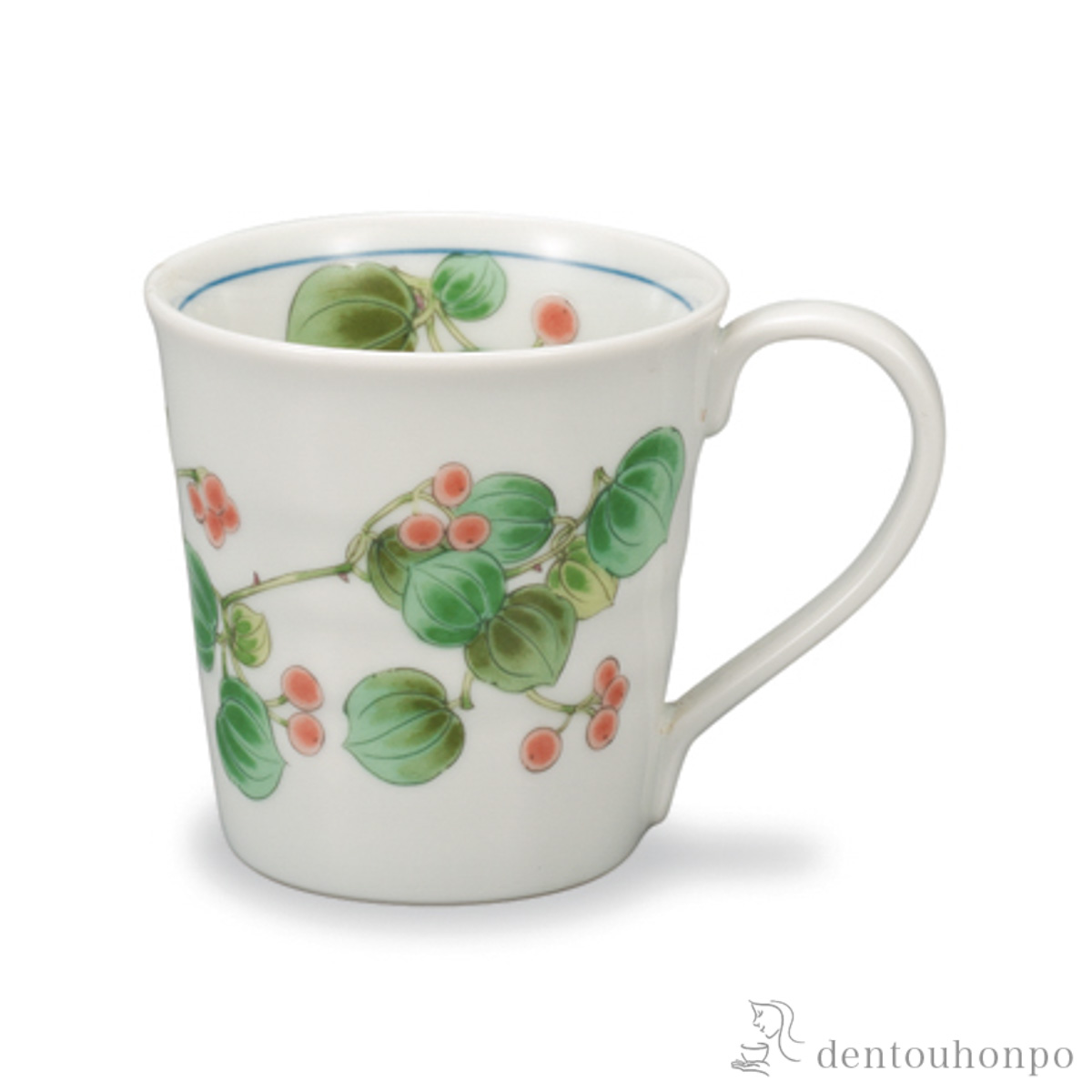 マグカップ 山帰来≪在庫確認後、1~3営業日で出荷≫ ( プレゼント デザイン マグ オリジナル タンブラー 九谷焼 )