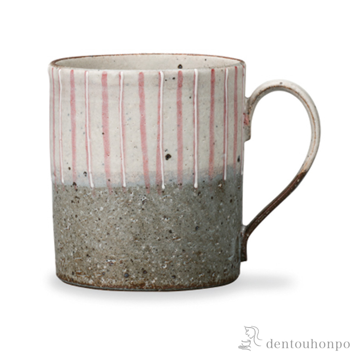 マグカップ 十草 　ピンク≪在庫確認後、1~3営業日で出荷≫ ( プレゼント デザイン マグ オリジナル タンブラー 九谷焼 )