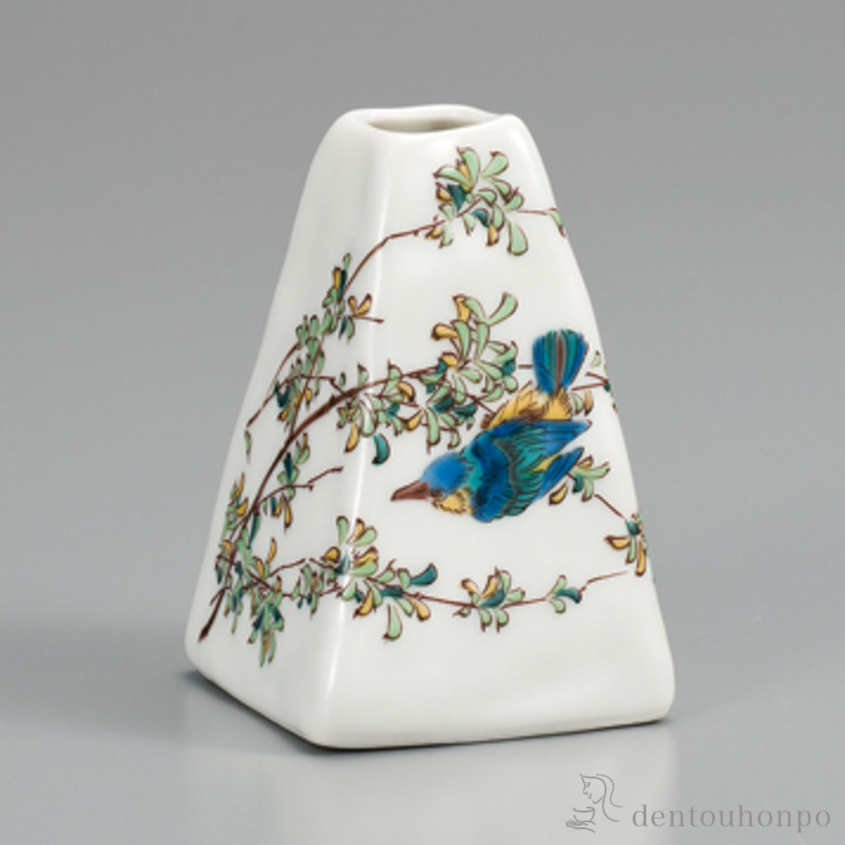 一輪生 川せみ 3.5号≪在庫確認後、1~3営業日で出荷≫ ( 花瓶 おしゃれ 花器 フラワーベース おすすめ 九谷焼 )