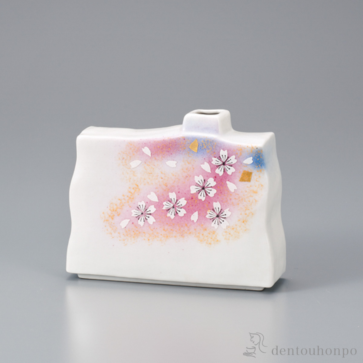 一輪生 花の舞 5号≪在庫確認後、1~3営業日で出荷≫ ( 花瓶 おしゃれ 花器 フラワーベース おすすめ 九谷焼 )