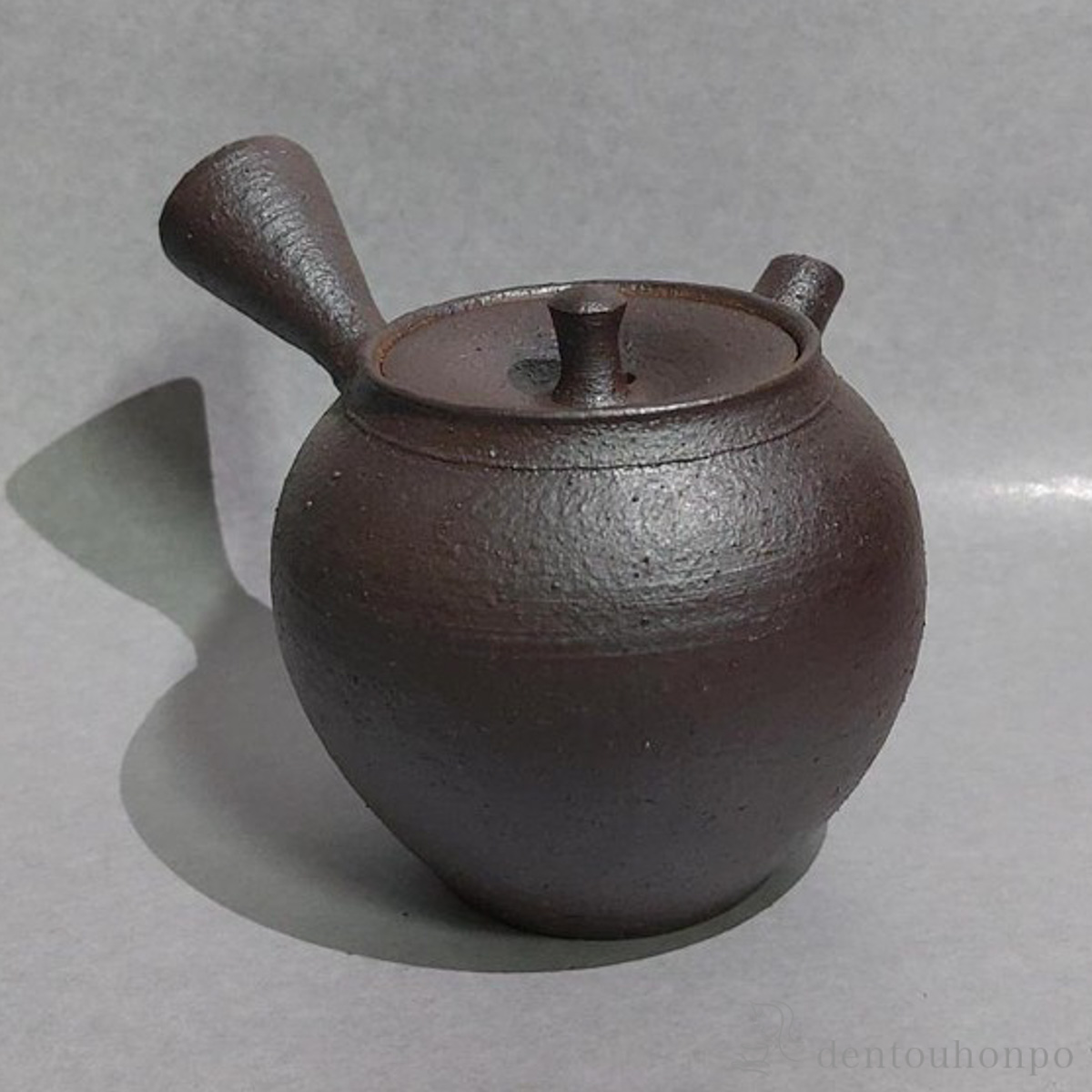 【送料無料】窯変木米形 急須≪在庫確認後、1~3営業日で出荷≫ ( ティーポット お茶 煎茶 日本茶 おすすめ 萬古焼 )