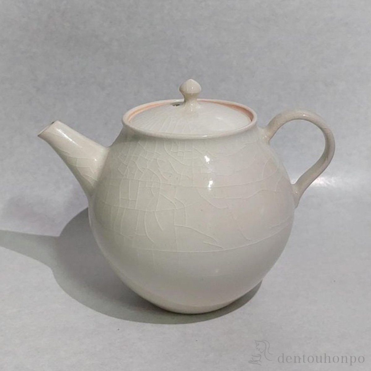 【送料無料】白後手 急須≪在庫確認後、1~3営業日で出荷≫ ( ティーポット お茶 煎茶 日本茶 おすすめ 萬古焼 )