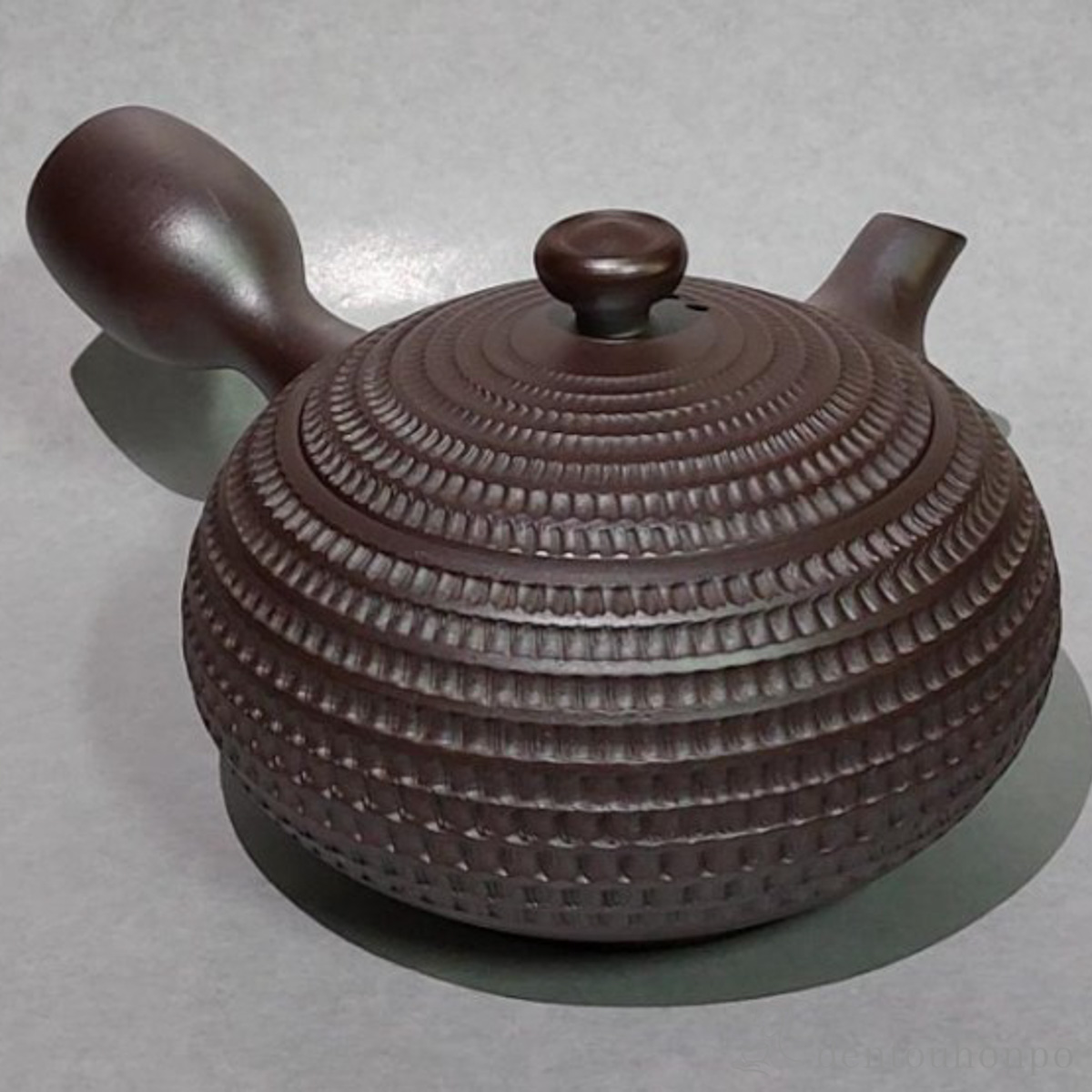 平形線ビリ 急須≪在庫確認後、1~3営業日で出荷≫ ( ティーポット お茶 煎茶 日本茶 おすすめ 萬古焼 )