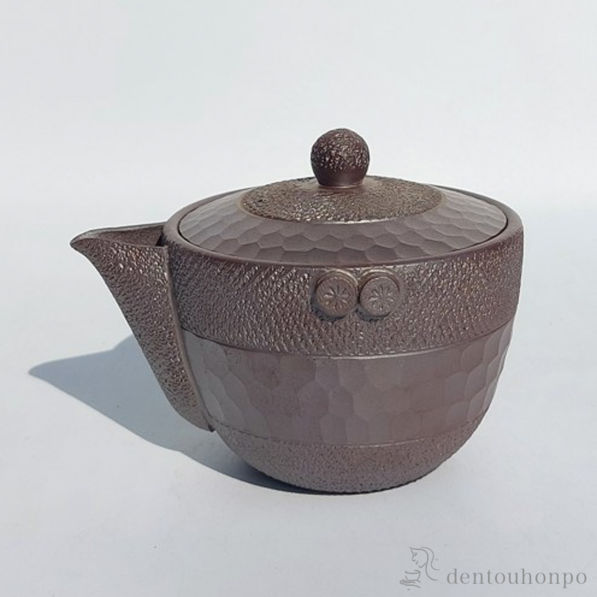 【送料無料】ダイヤ鹿の子 泡瓶≪在庫確認後、1~3営業日で出荷≫ ( ティーポット お茶 煎茶 日本茶 おすすめ 萬古焼 )