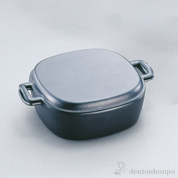 【送料無料】岩鋳 南部鉄器 万能鍋 両手 IH対応≪売り切れました≫ ( 岩鋳 初任給 プレゼント 母の日 なべ 鉄鍋 鉄分補給 正規品 南部鉄器 )
