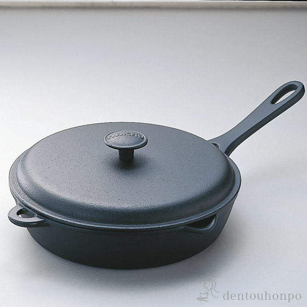 【送料無料】フライパン IH対応 24cm≪2ヶ月程で出荷≫ ( 岩鋳 おしゃれ 日本製 アウトドア 炒め鍋 調理器具 南部鉄器 )