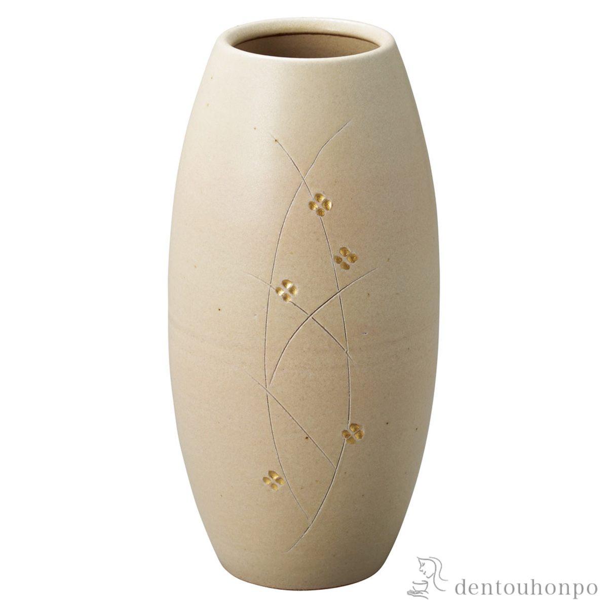 【送料無料】花瓶 なごみ 白 大≪在庫確認後、21営業日程で出荷≫ ( へちもん 木札名入れ有料 母の日 プレゼント 初任給 ガラス フラワーベース 花器 一輪挿し おすすめ 信楽焼 )