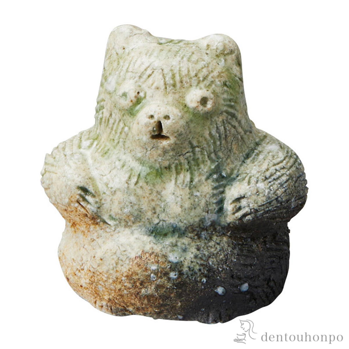 置物 窯守 たぬき 小≪在庫確認後、21営業日程で出荷≫ ( へちもん 木札名入れ有料 母の日 プレゼント 初任給 置物 幸運 風水 縁起物 人気 信楽焼 )