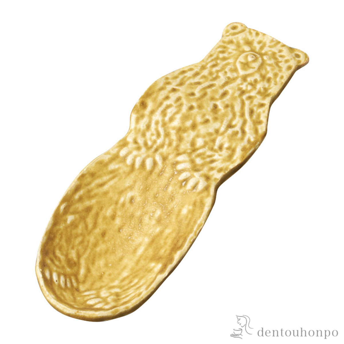 【送料無料】くまさじ レモン≪在庫確認後、10~14営業日程で出荷予定≫ ( へちもん カトラリー ティー コーヒー スープ 出産祝い 信楽焼 )